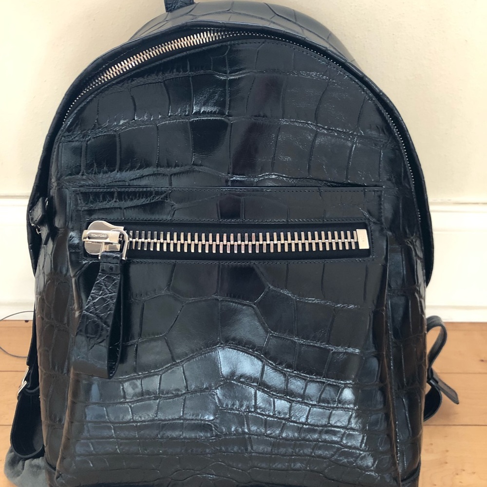 Tom Ford new custom crocodile backpack.